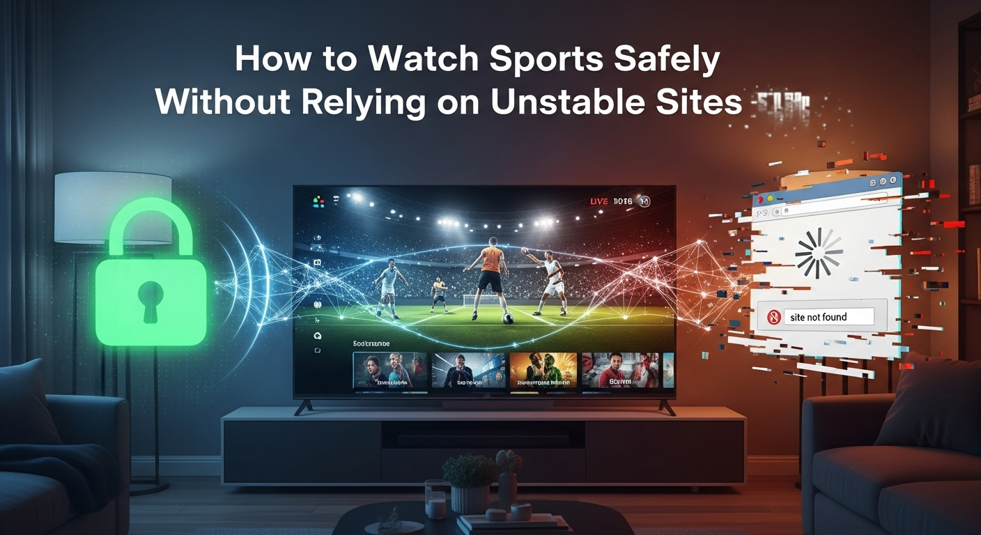 How to Watch Sports Safely Without Relying on Unstable Sites