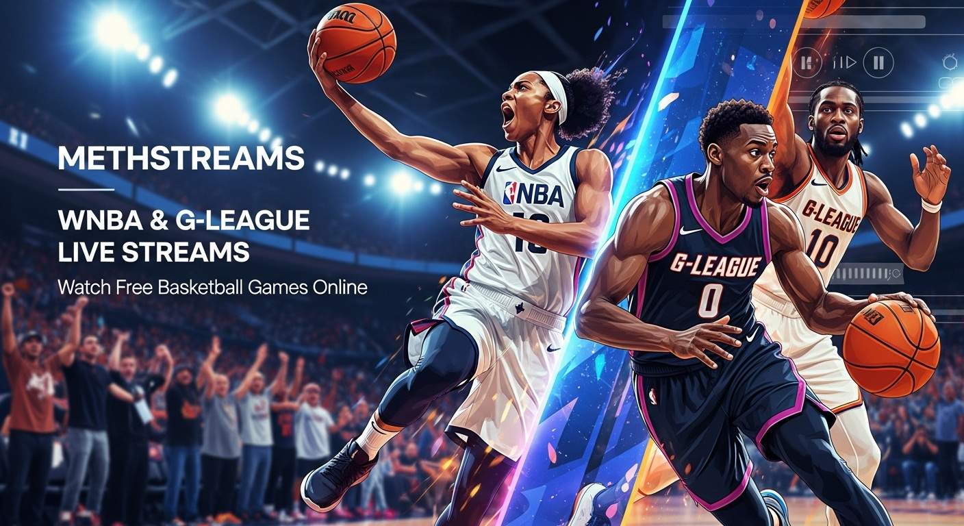 Methstreams WNBA & G-League Live Streams