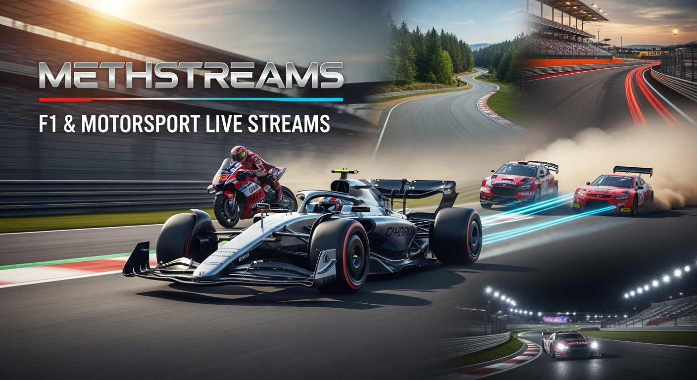 What Is Methstreams F1 & Motorsport Live Streaming?
